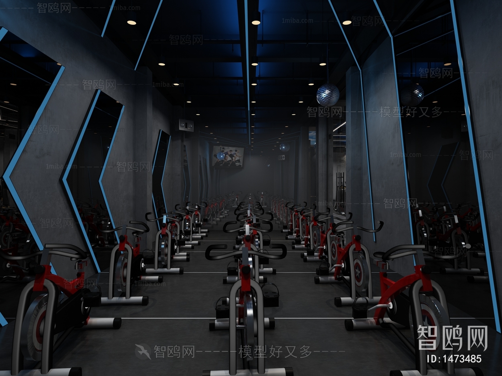 Industrial Style Gym