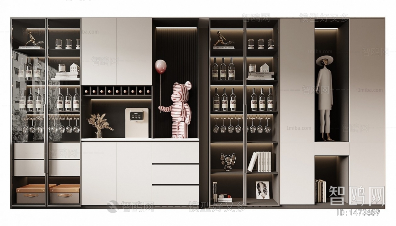 Modern Wine Cabinet