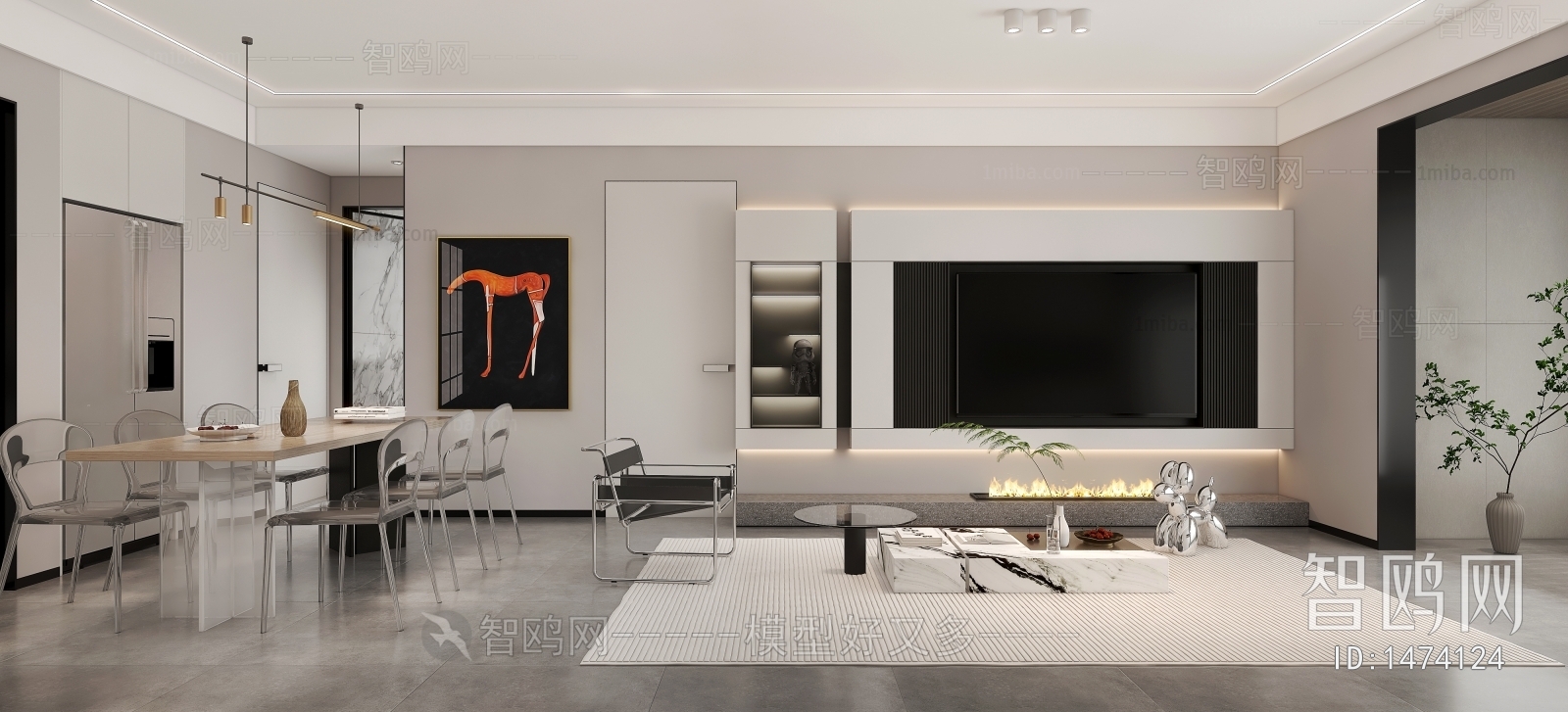 Modern A Living Room