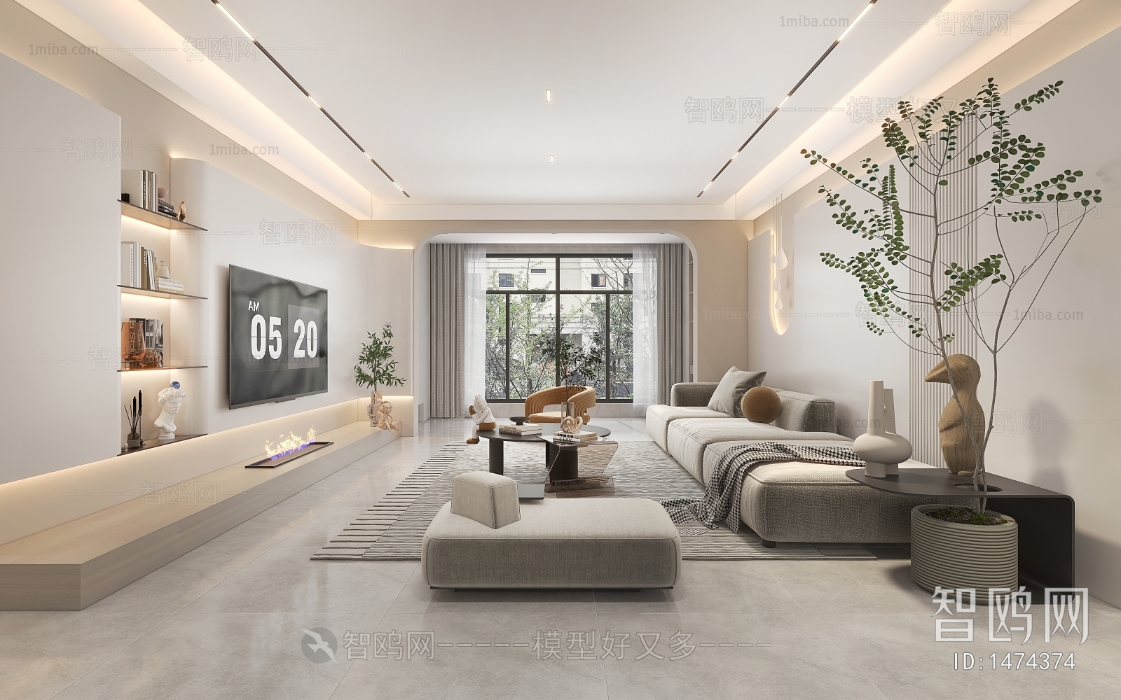 Modern A Living Room