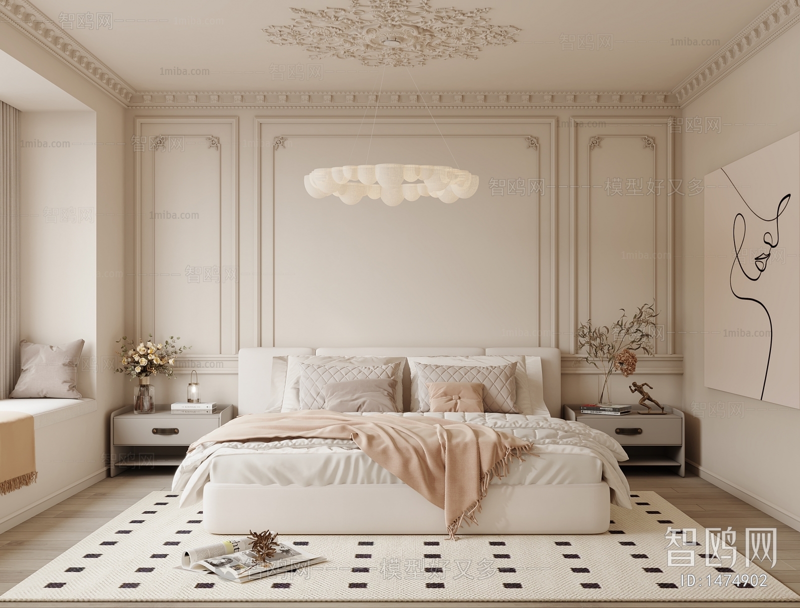 French Style Bedroom