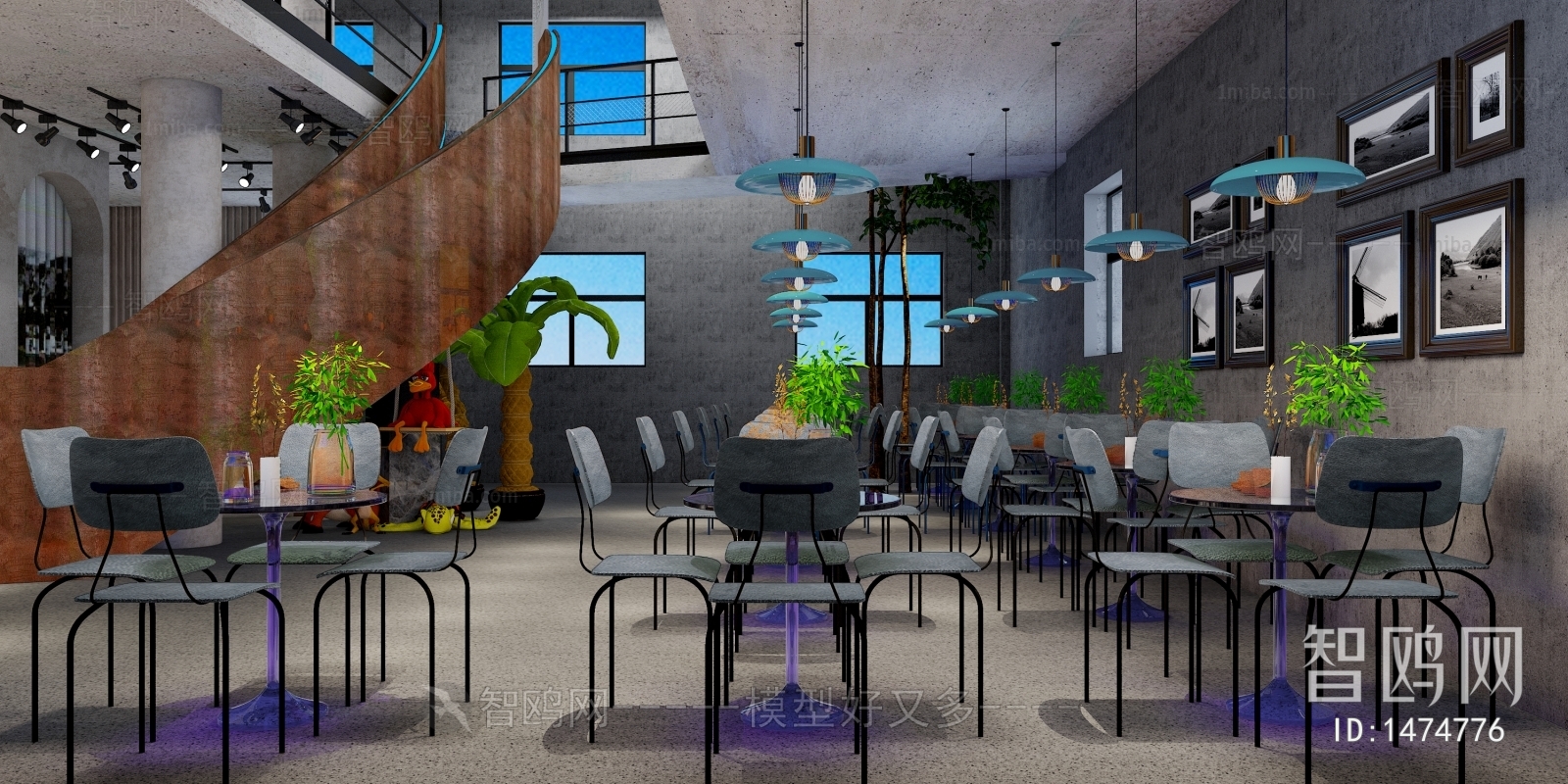 Industrial Style Cafe