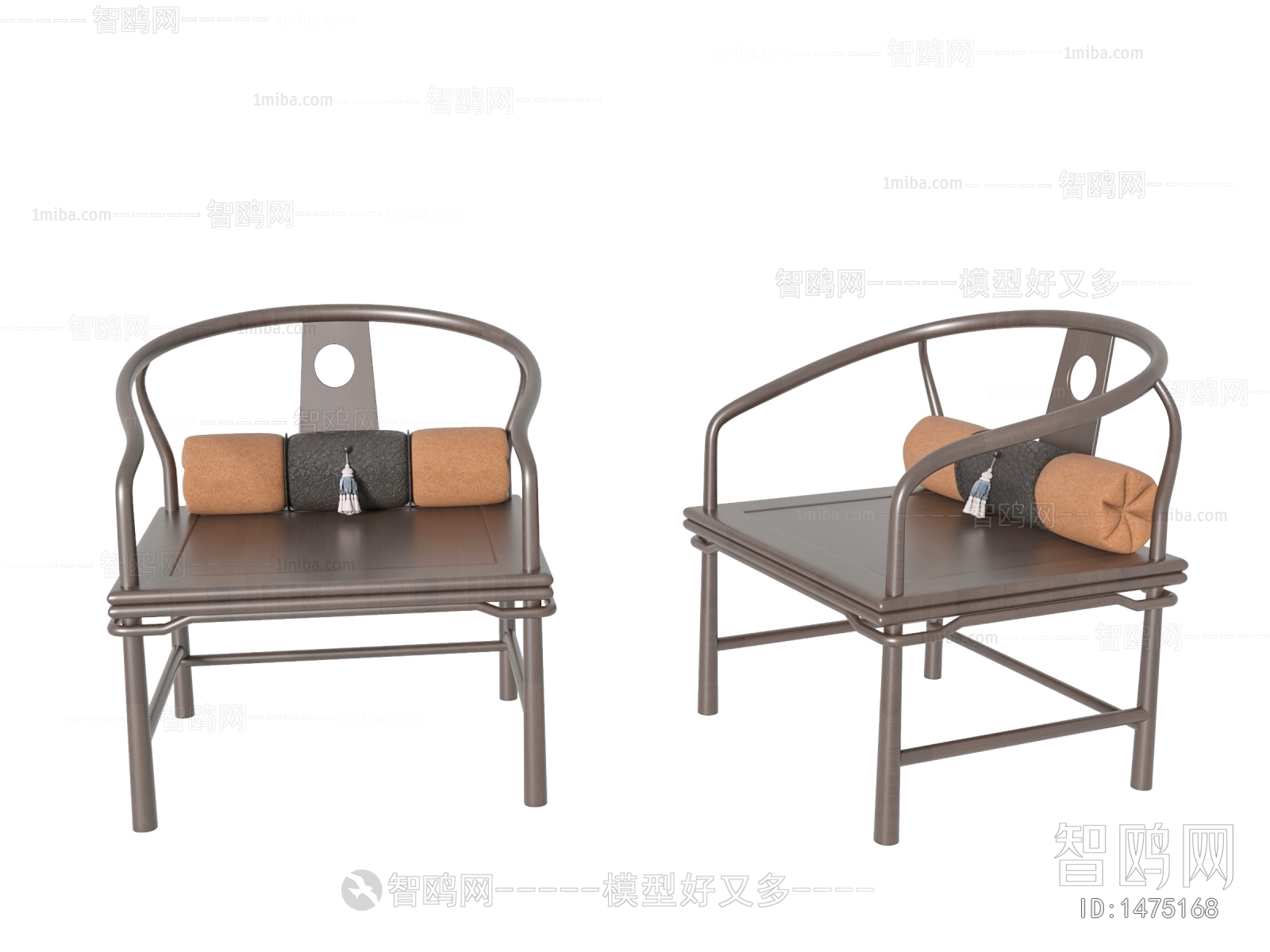 New Chinese Style Lounge Chair