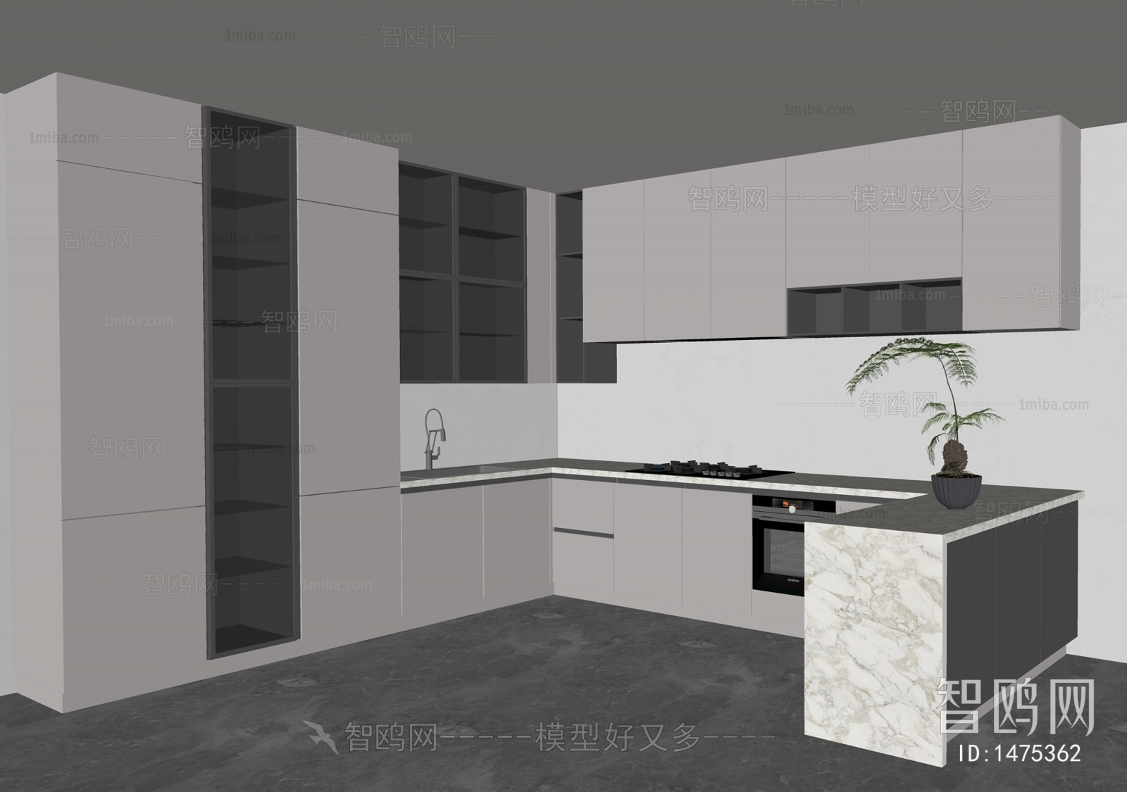 Modern The Kitchen