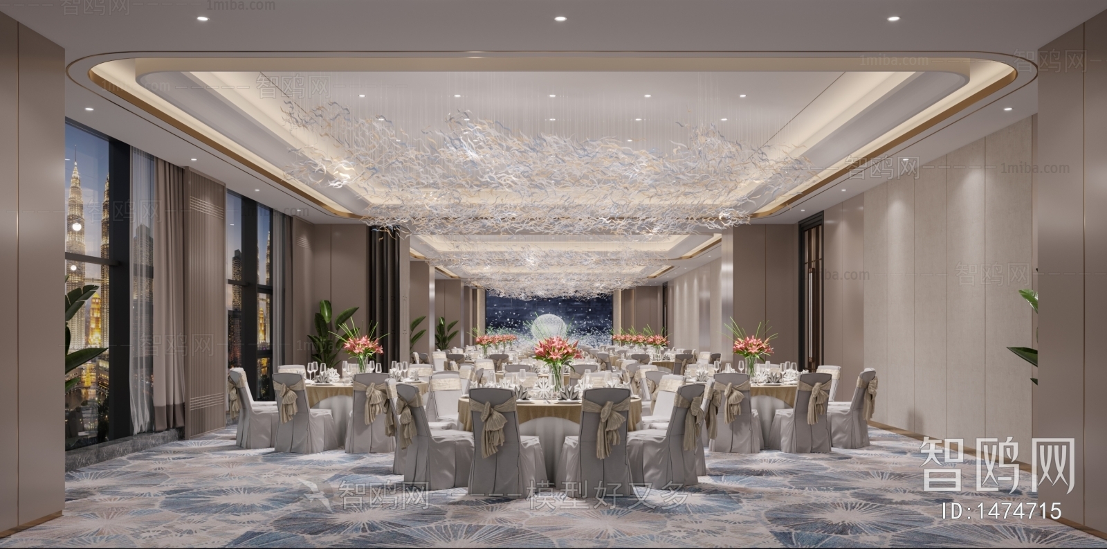 New Chinese Style Banquet Hall