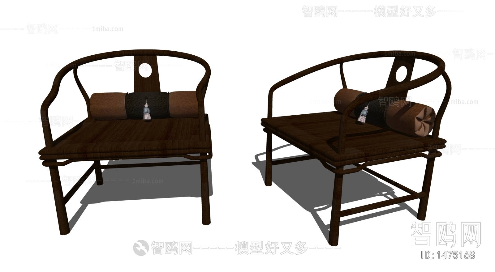 New Chinese Style Lounge Chair