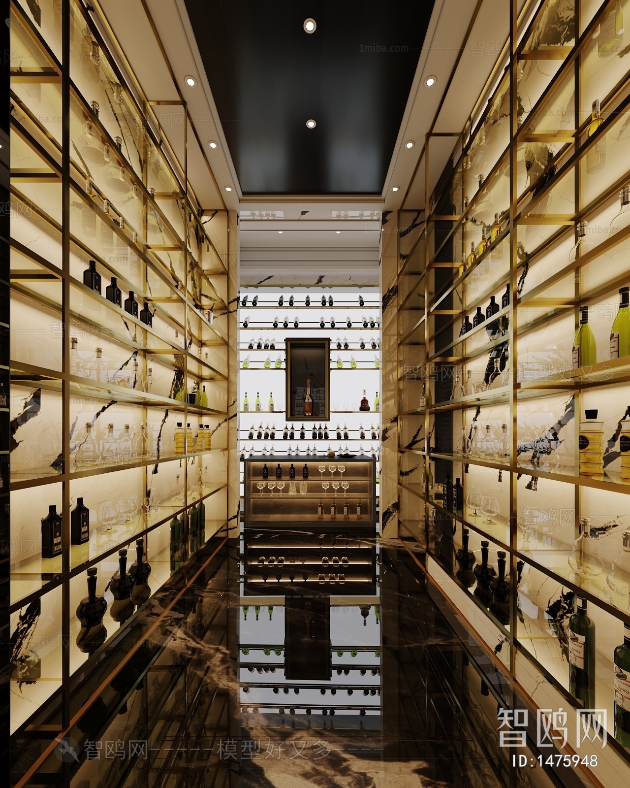 Modern Wine Cellar/Wine Tasting Room