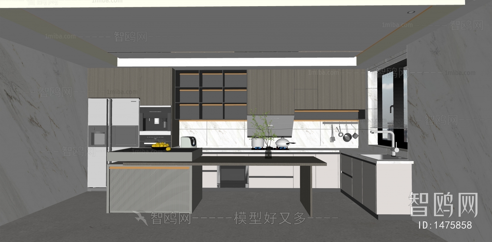 Modern The Kitchen