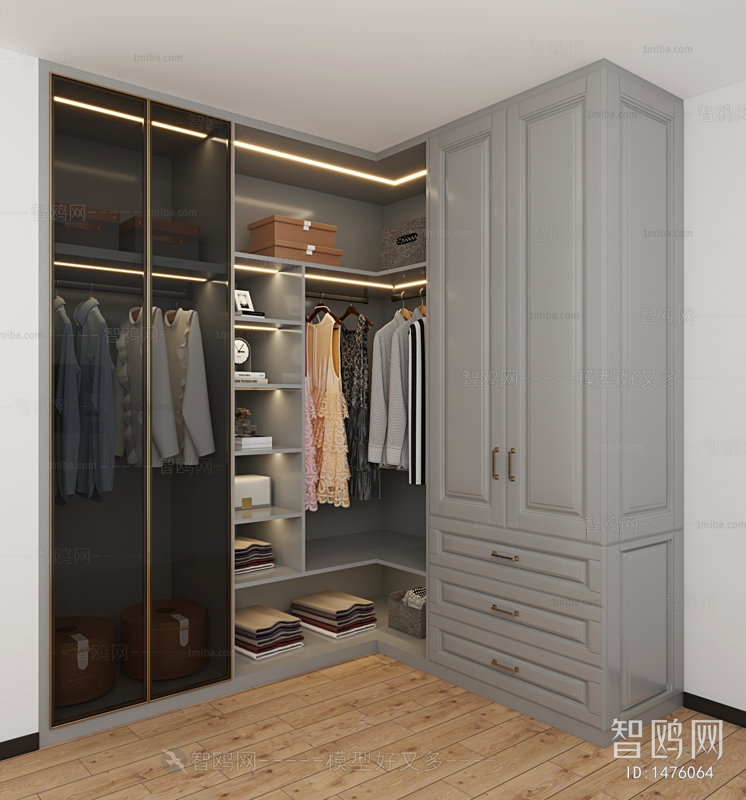 Simple European Style The Wardrobe