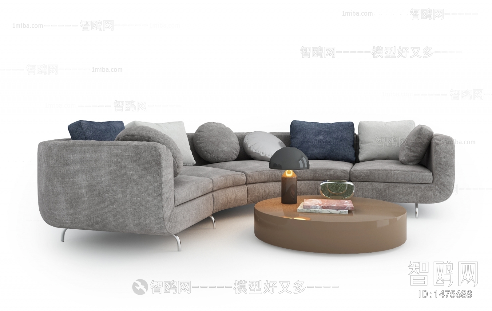 Modern Curved Sofa