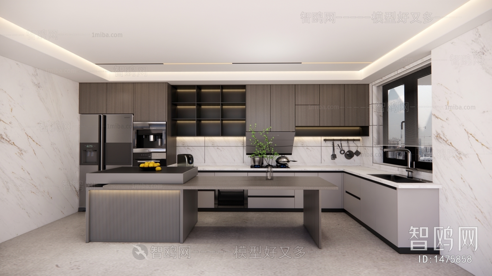 Modern The Kitchen