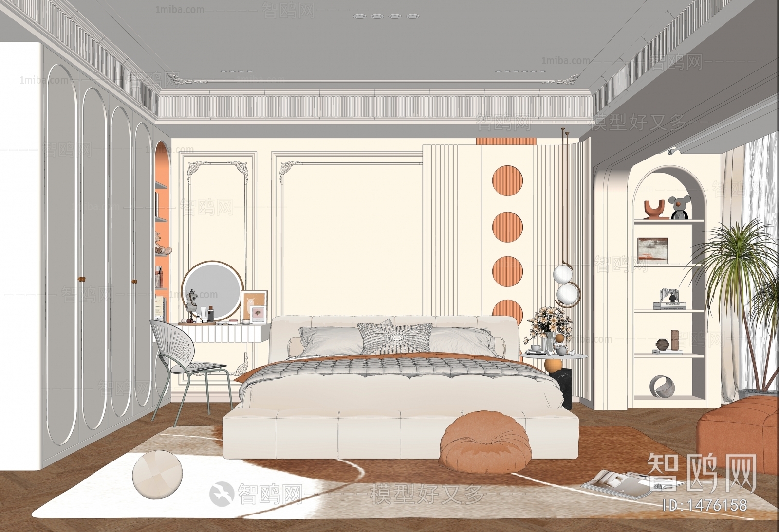 French Style Bedroom