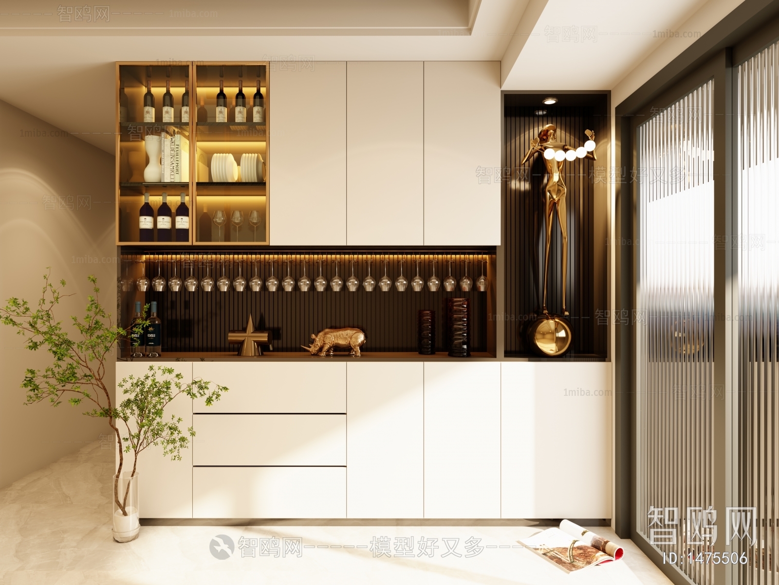 Modern Wine Cabinet