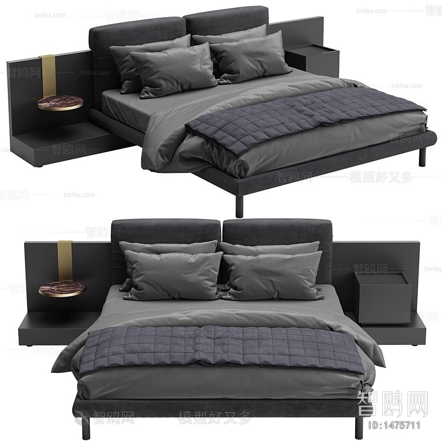 Modern Double Bed