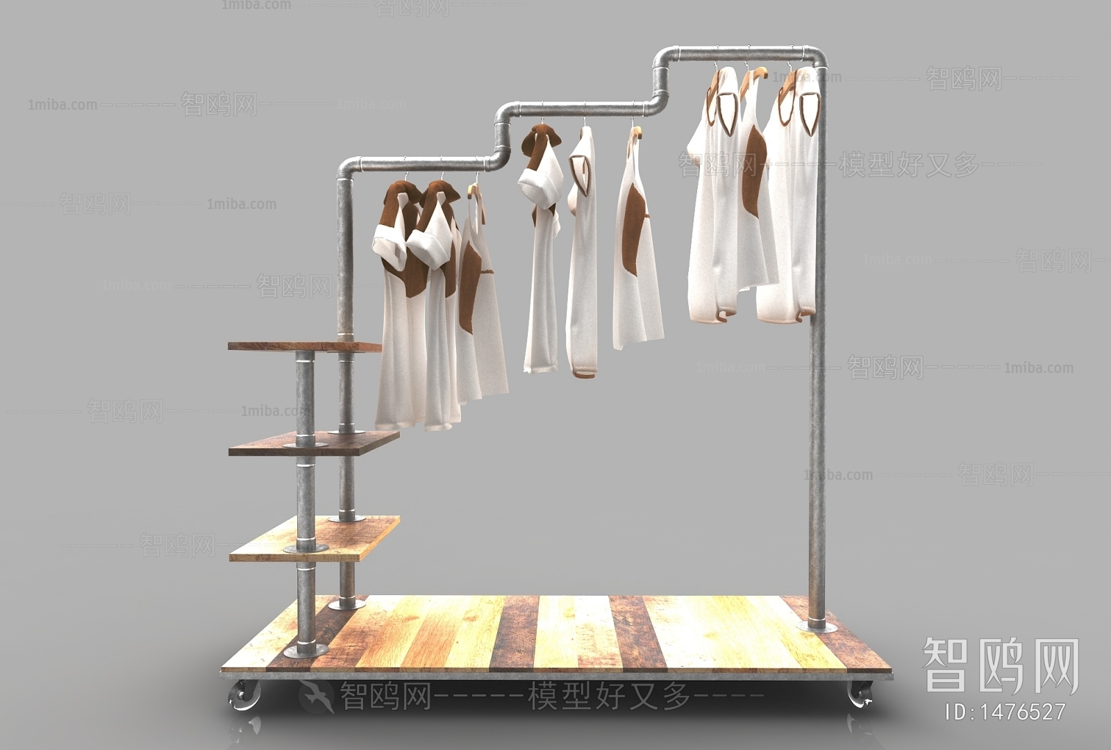 Industrial Style Coat Hanger