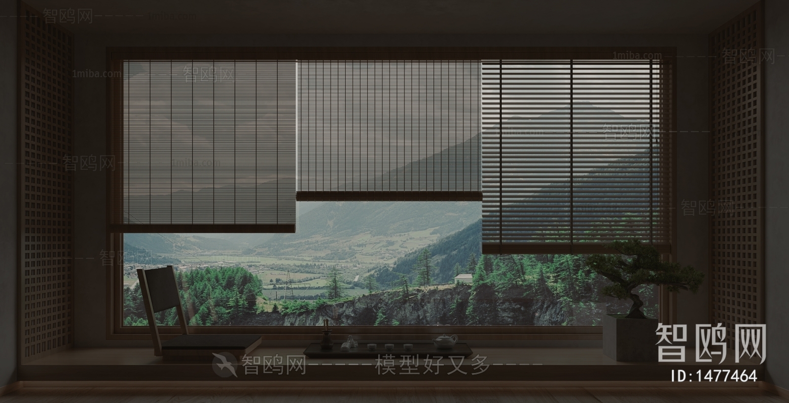 New Chinese Style Bay Window