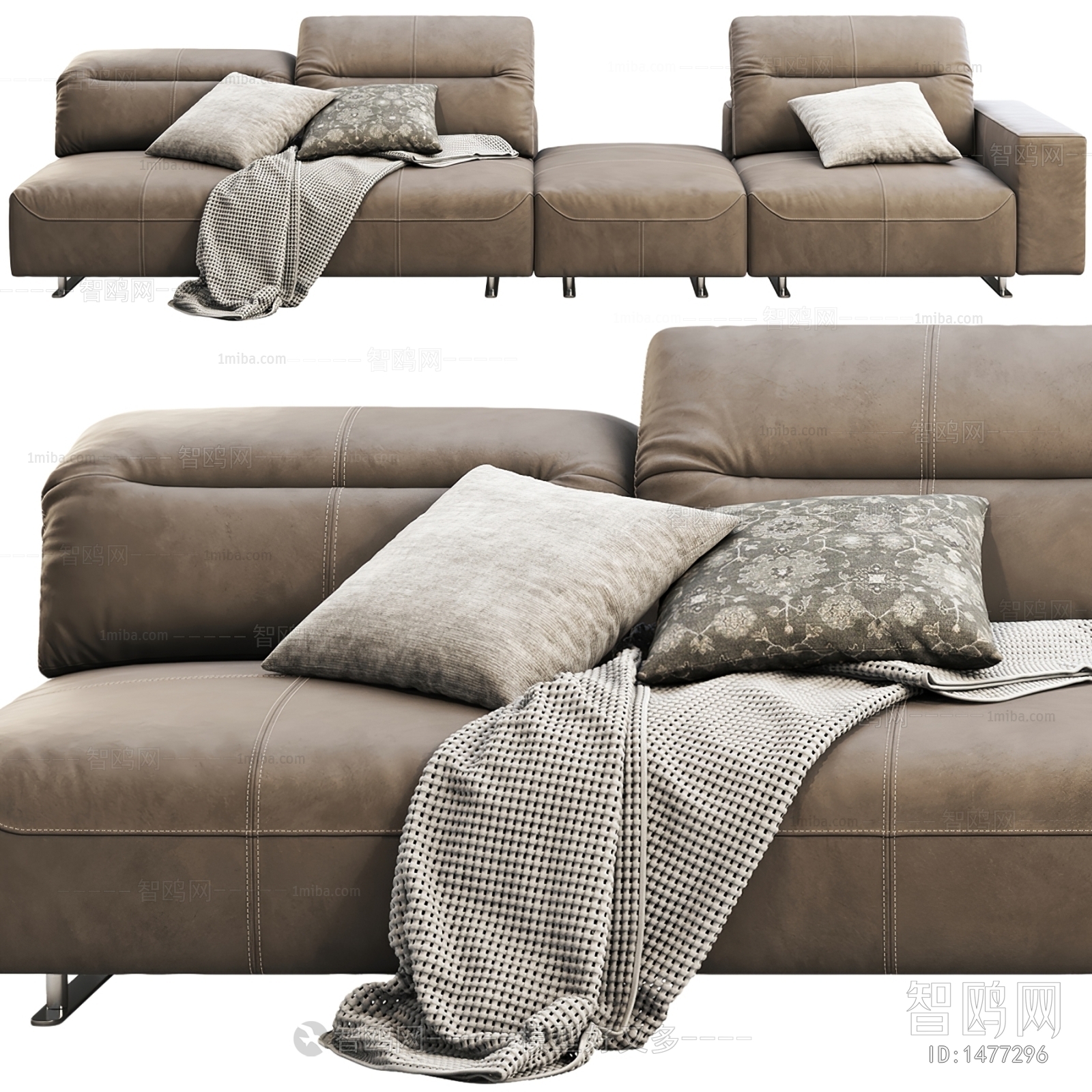 Modern Multi Person Sofa