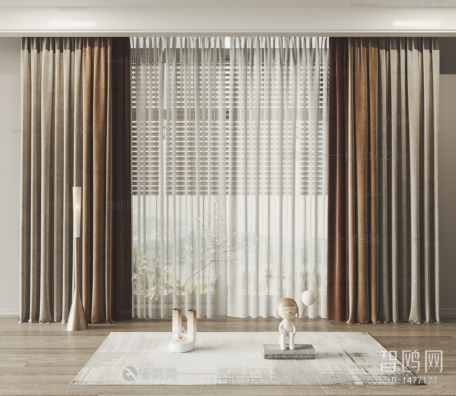 Modern The Curtain