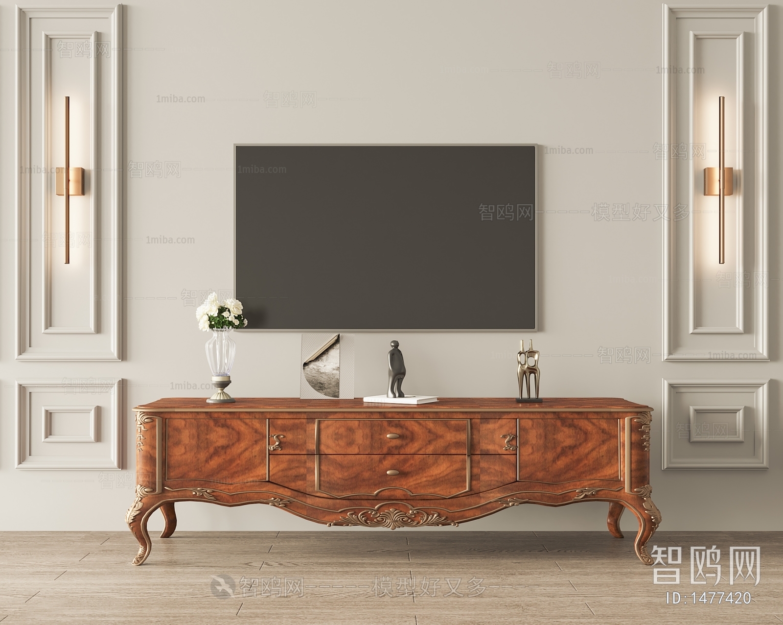 American Style TV Cabinet