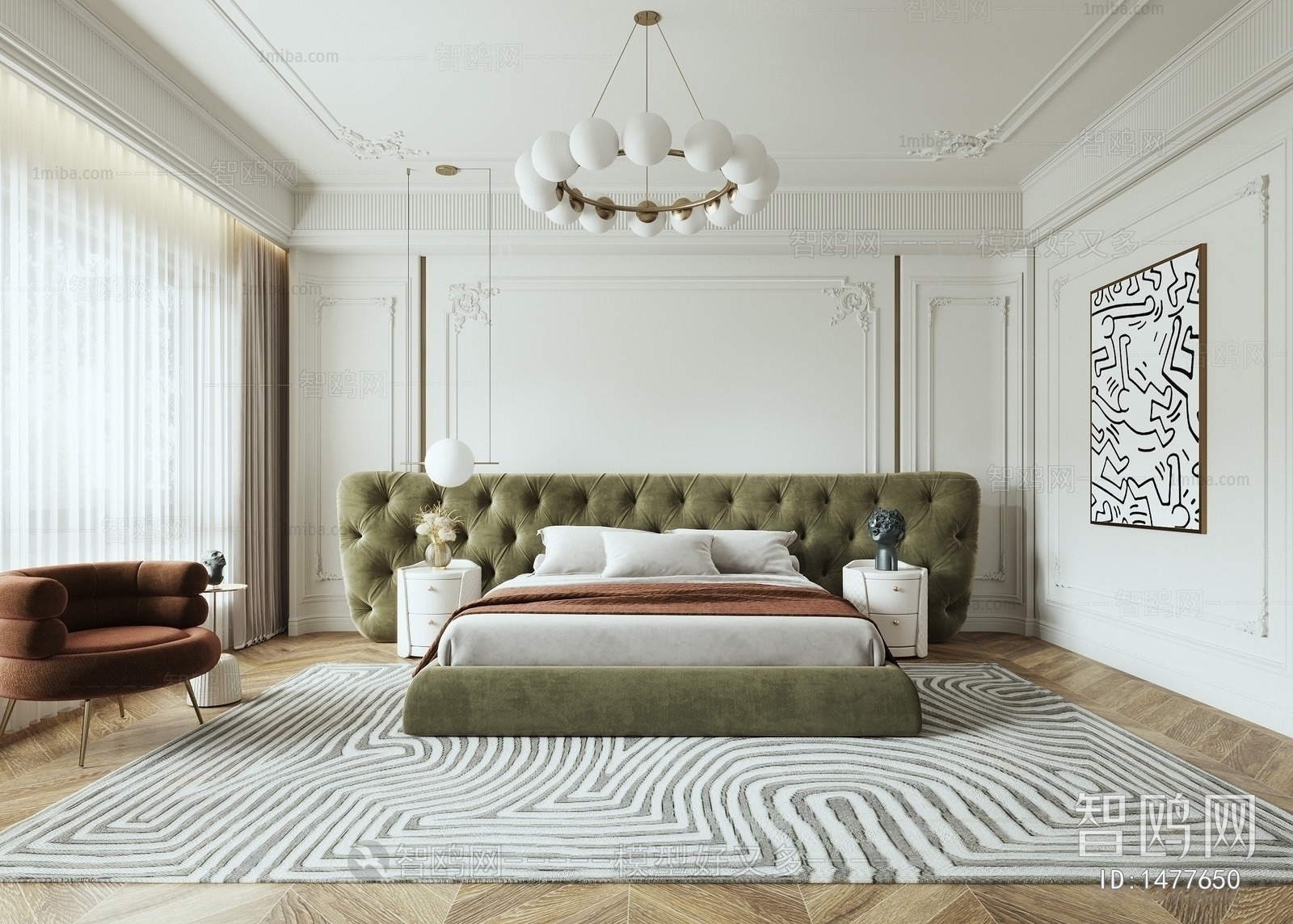 French Style Bedroom