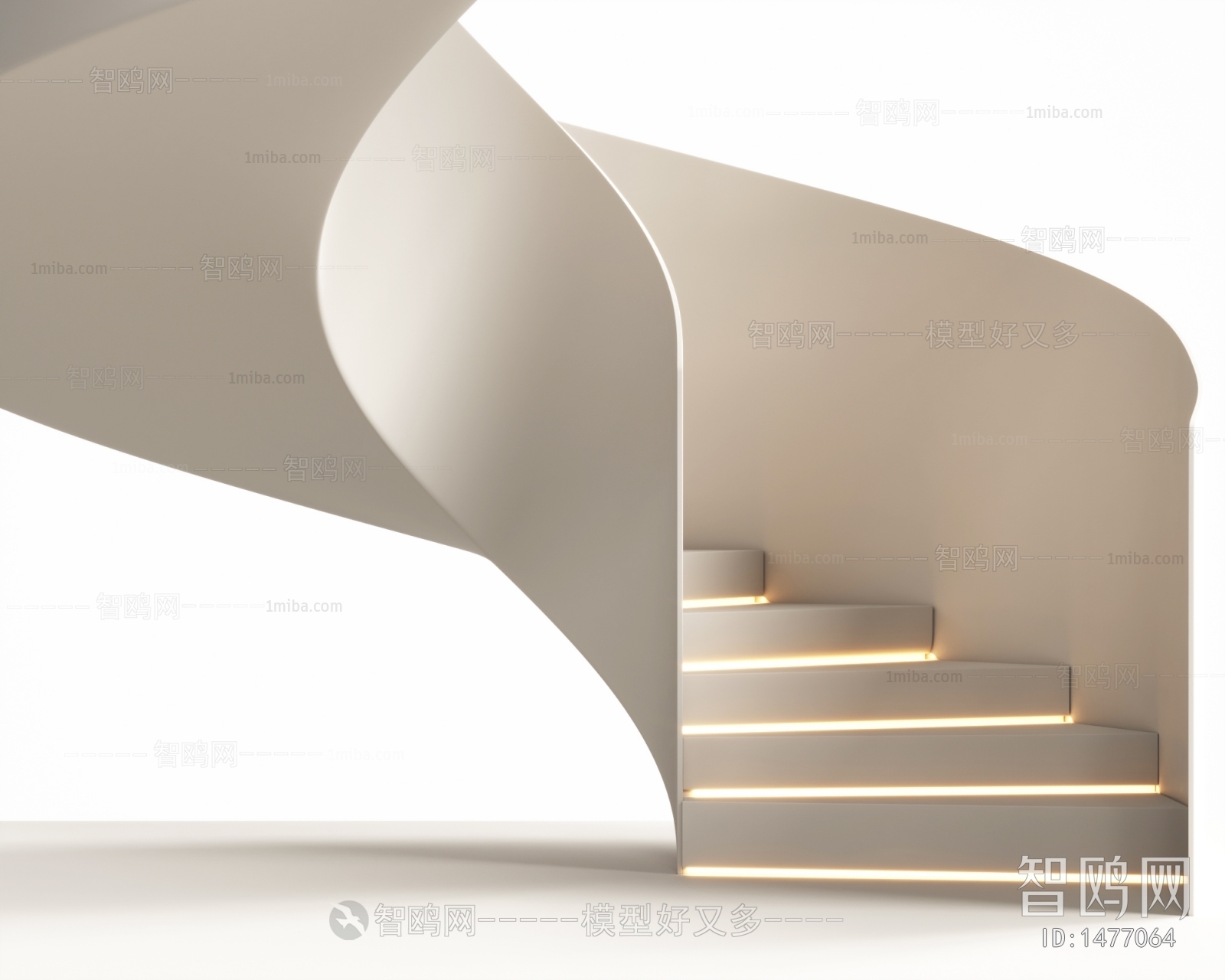 Modern Rotating Staircase