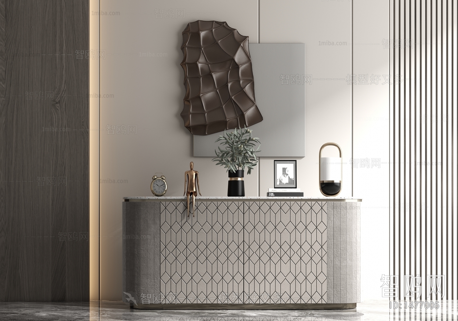 Modern Side Cabinet/Entrance Cabinet