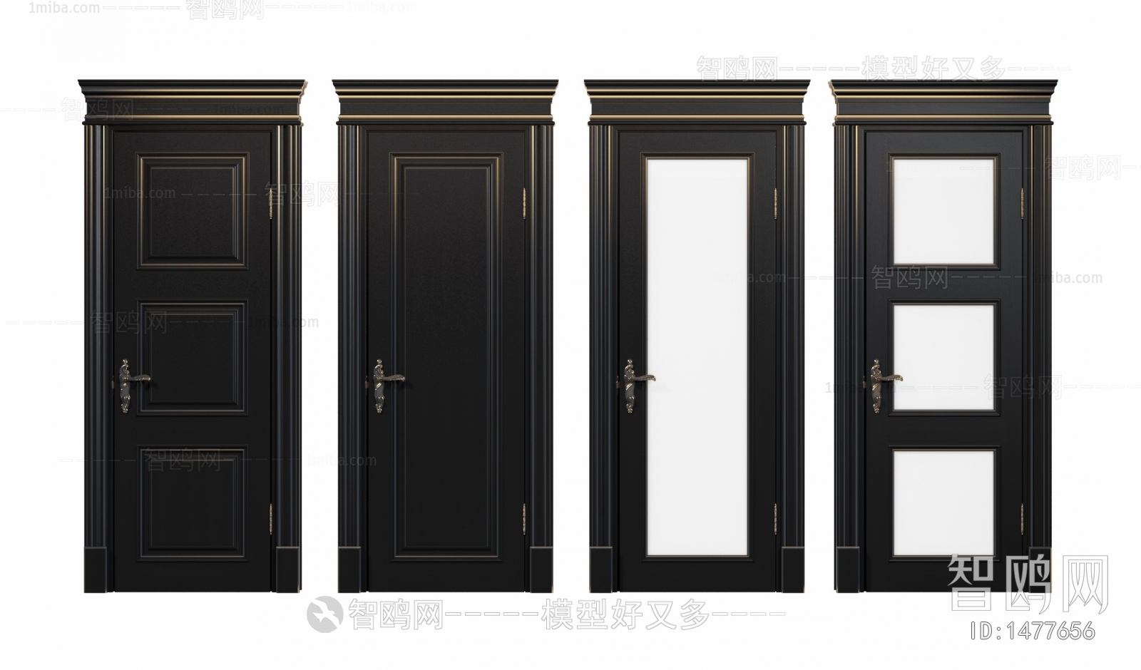 American Style Solid Wood Door