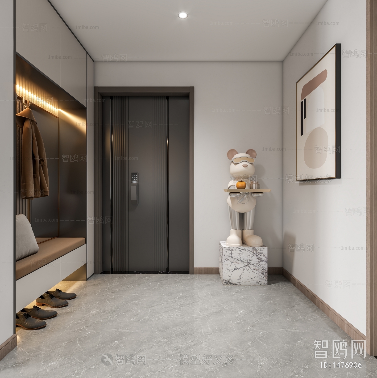 Modern Hallway