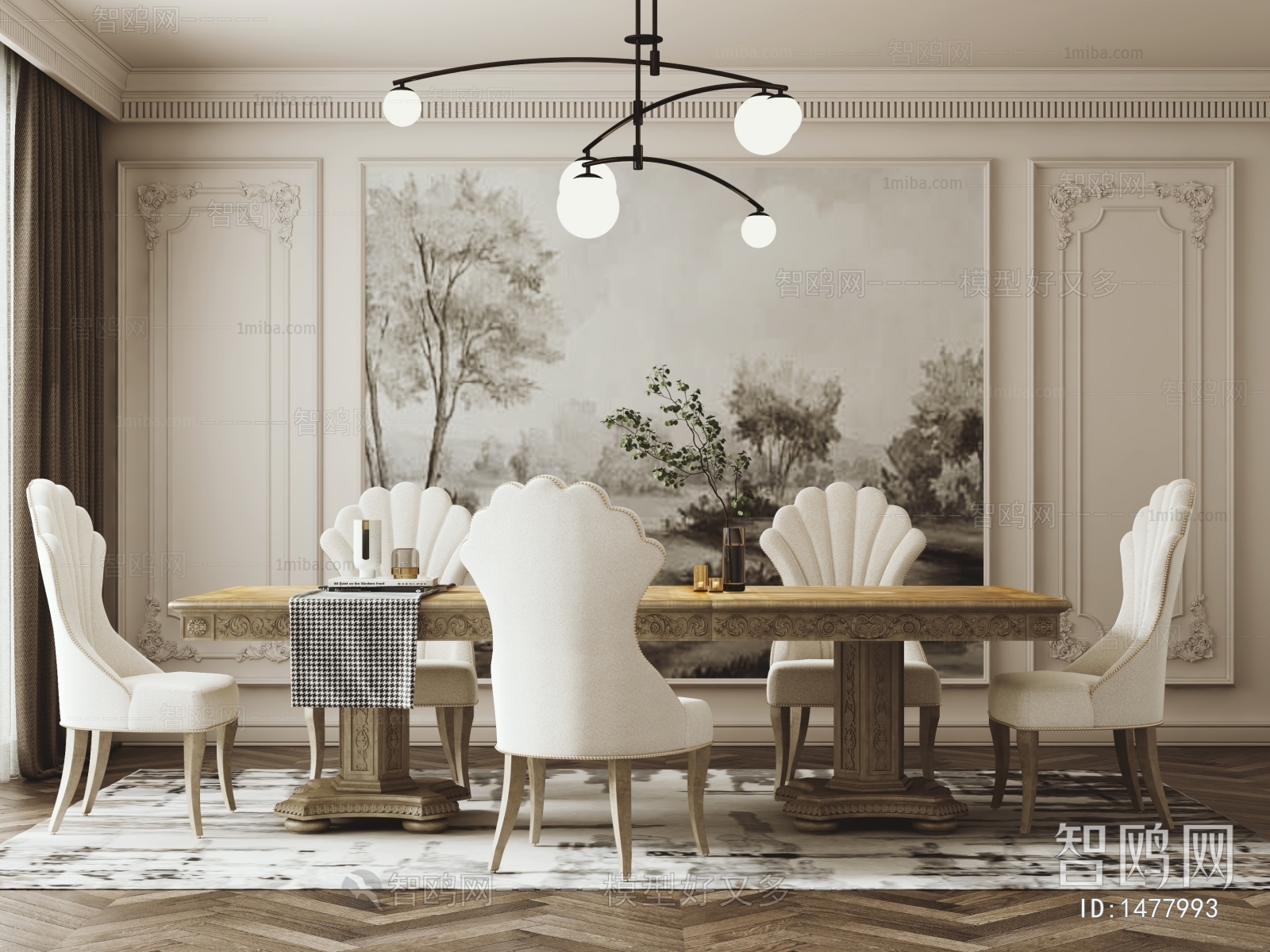 French Style Dining Room