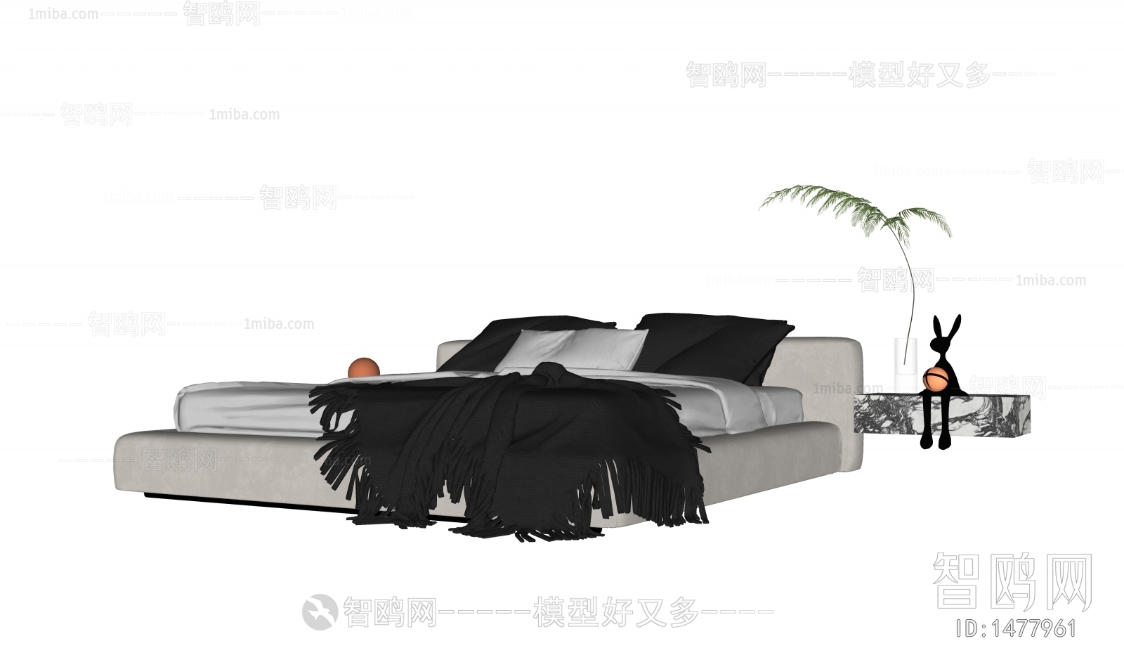 Modern Double Bed