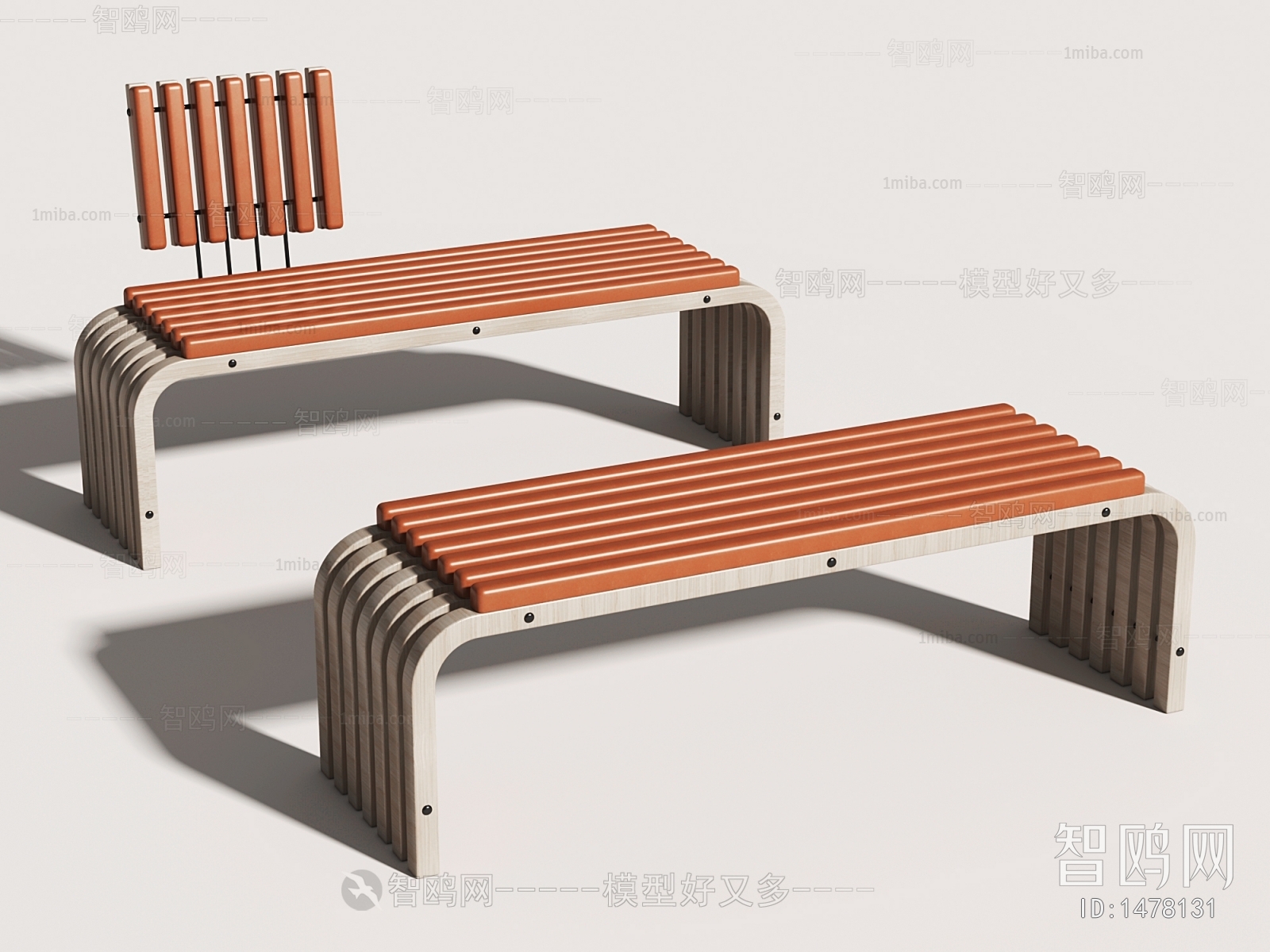现代长椅 长凳
