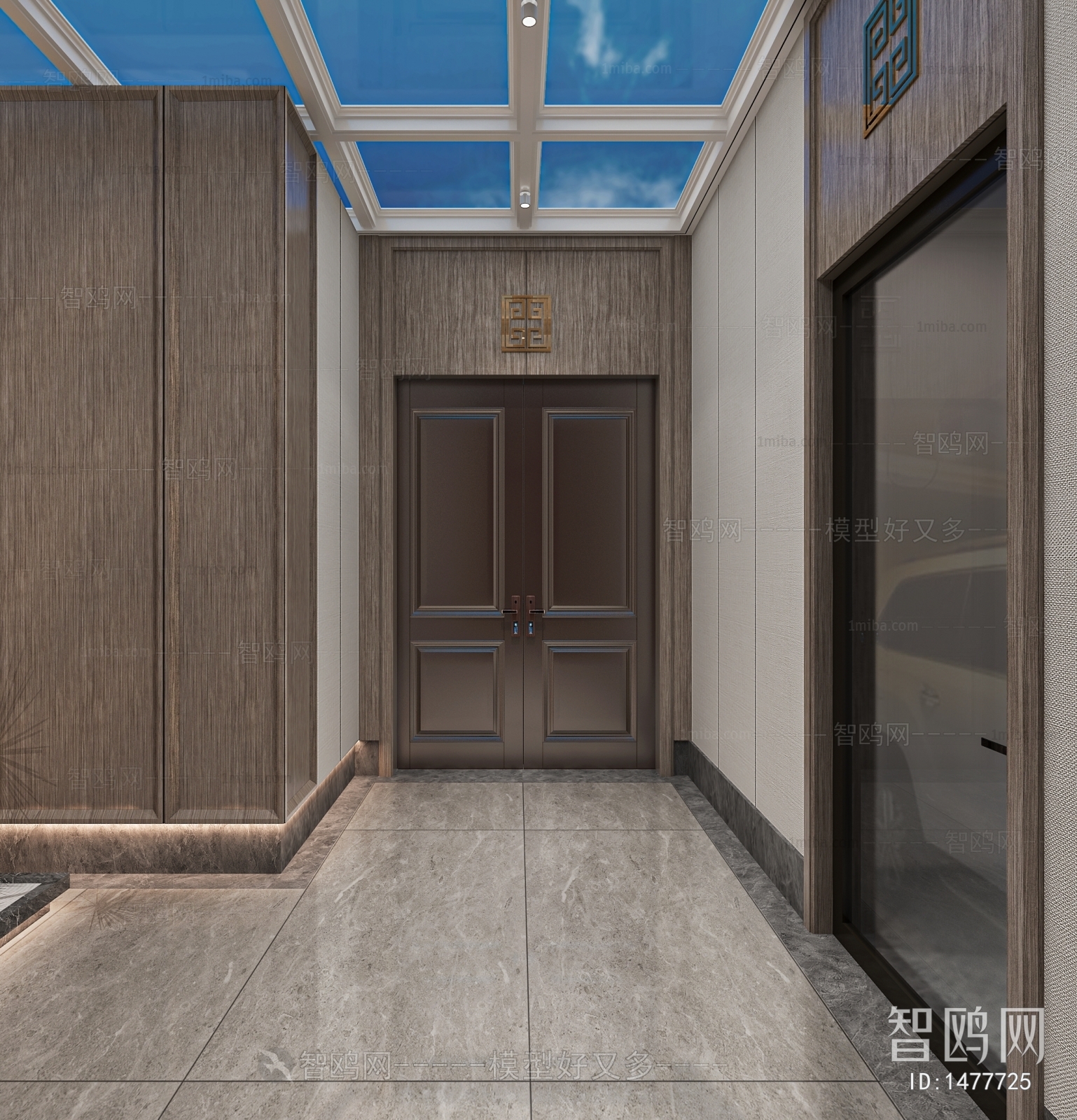 New Chinese Style Hallway