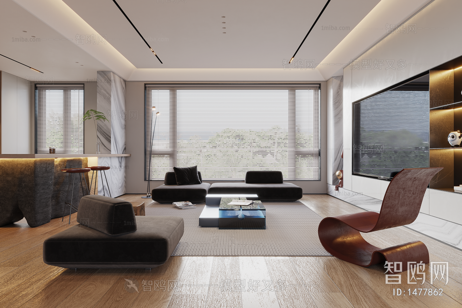 Modern A Living Room