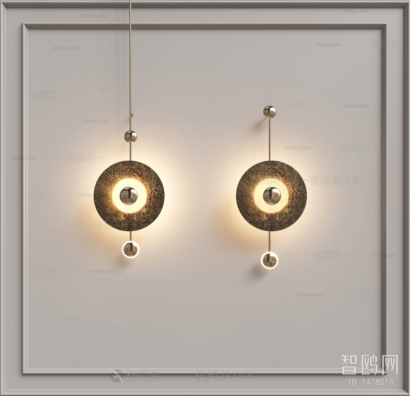 New Chinese Style Wall Lamp