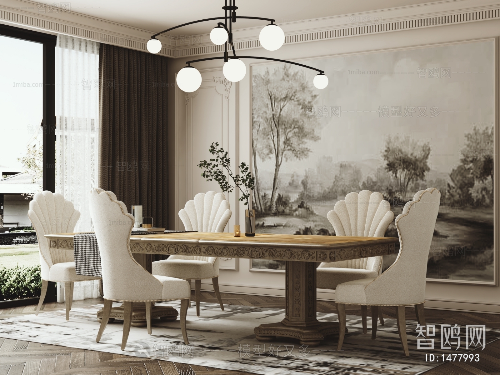 French Style Dining Room