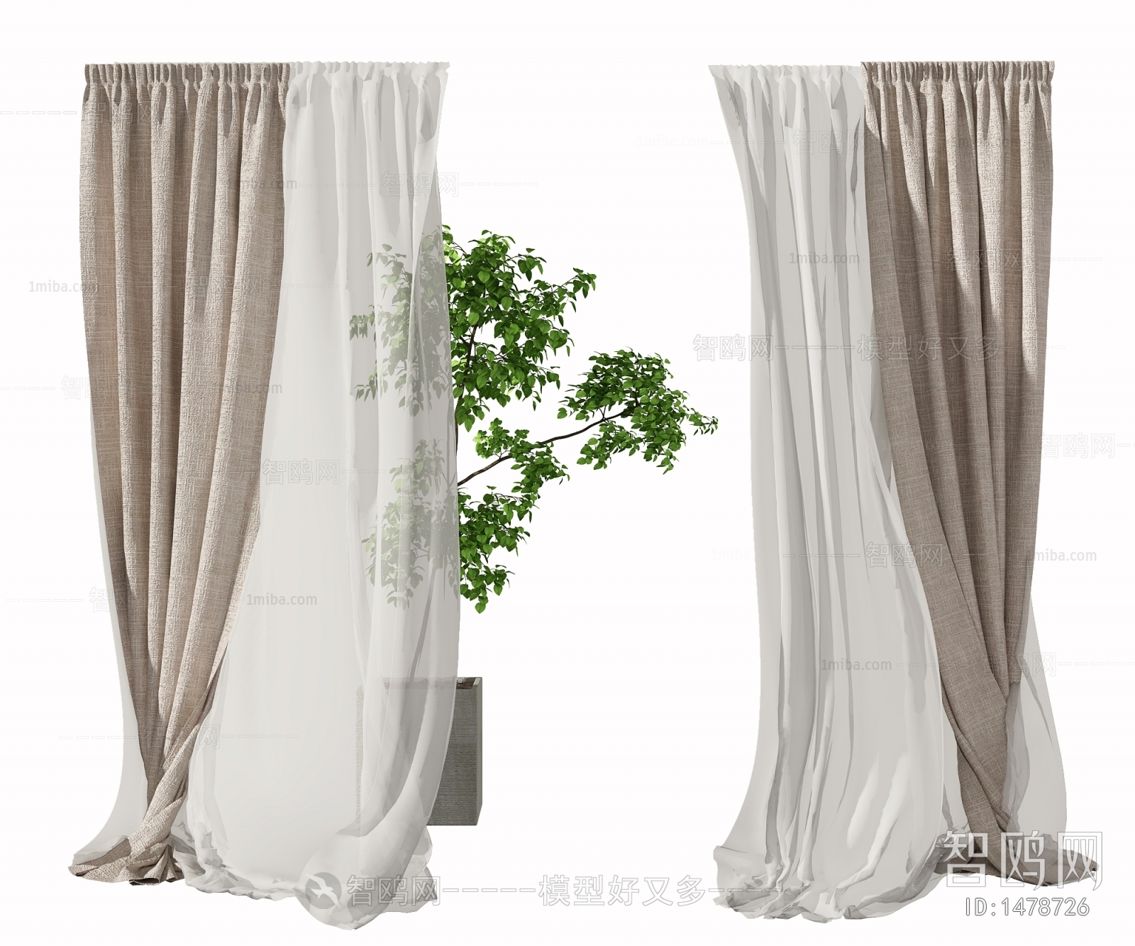 Modern The Curtain