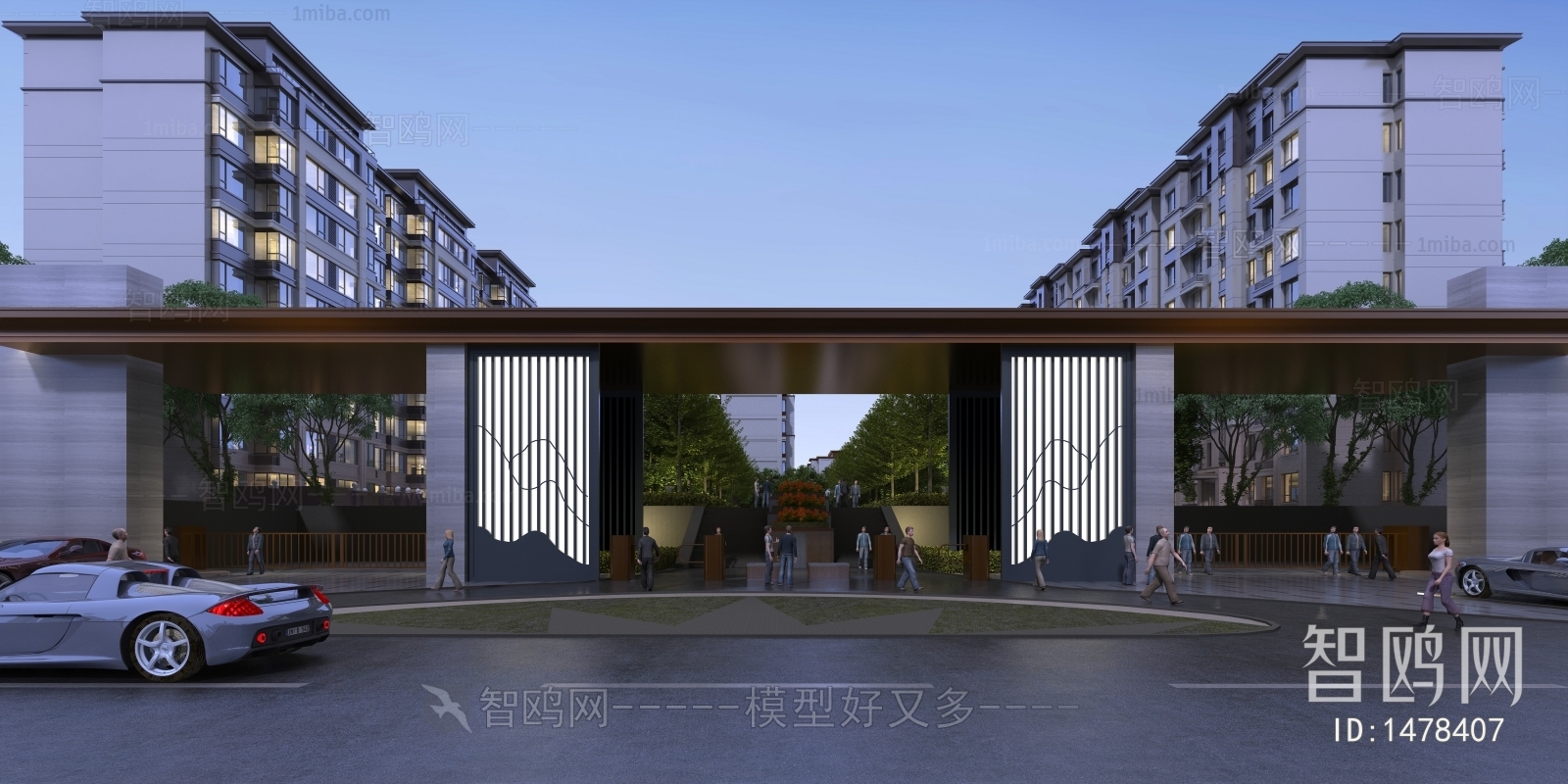 New Chinese Style Facade Element