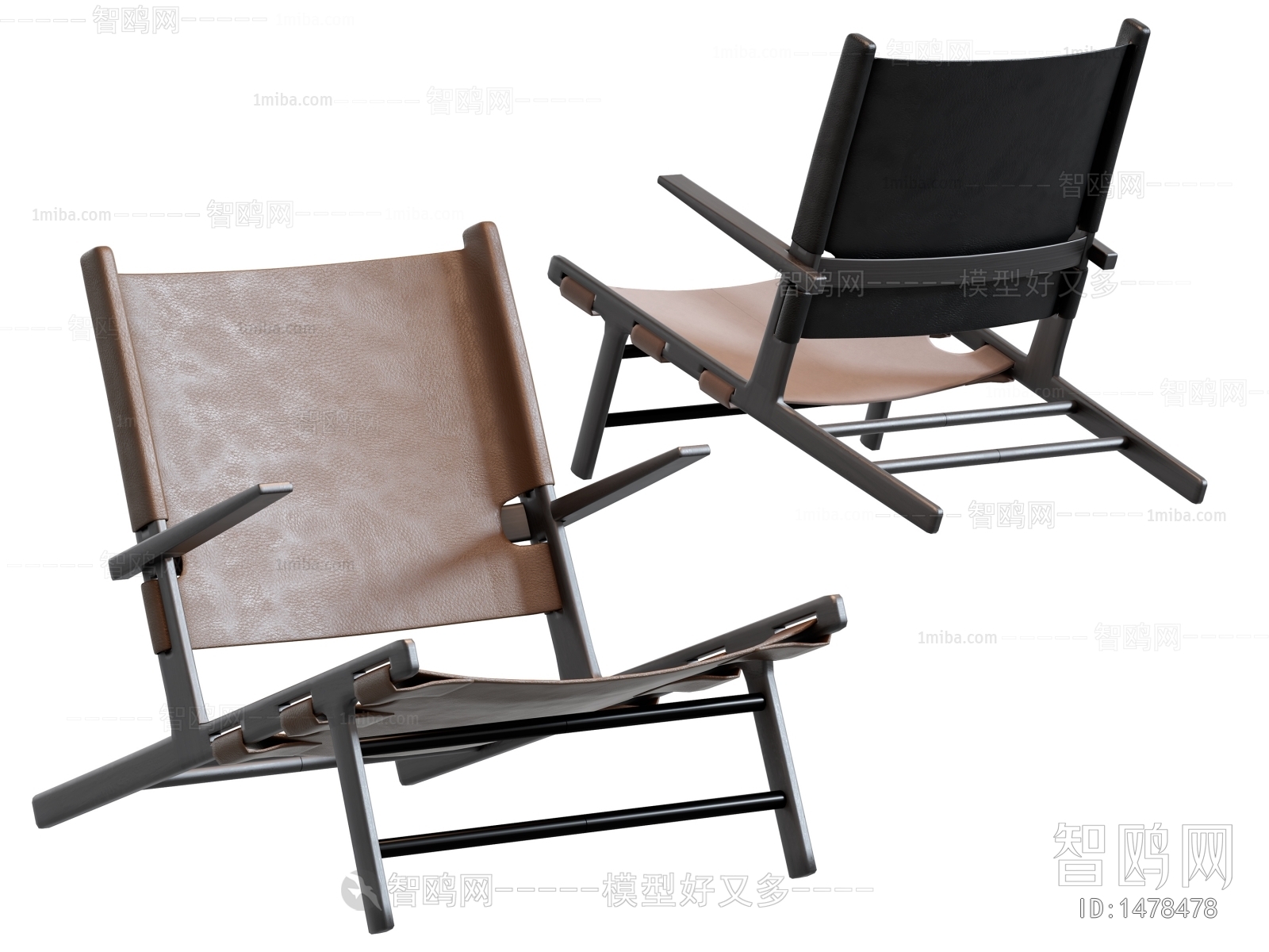 Modern Nordic Style Lounge Chair