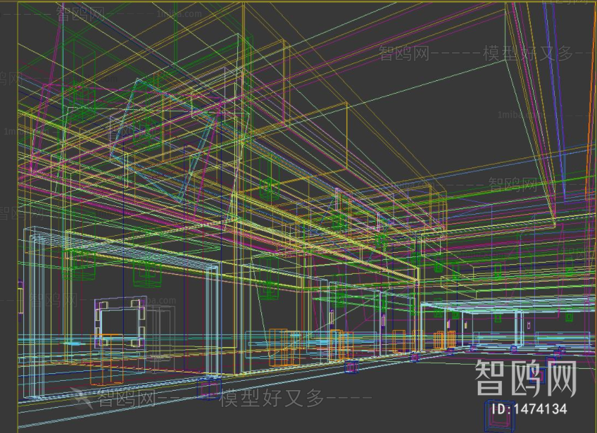 中式文化馆建筑外观