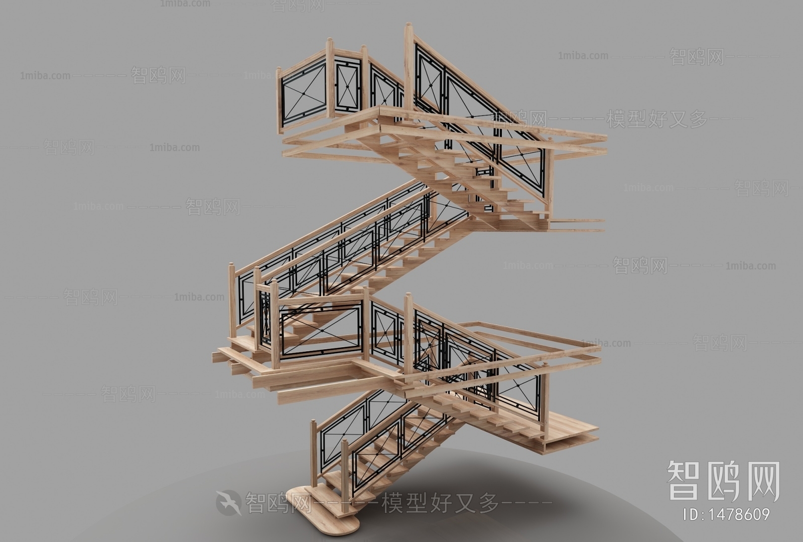 Modern Stair Balustrade/elevator