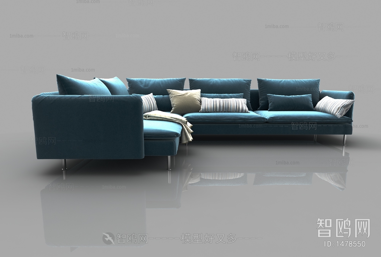 Modern Nordic Style Sofa Combination