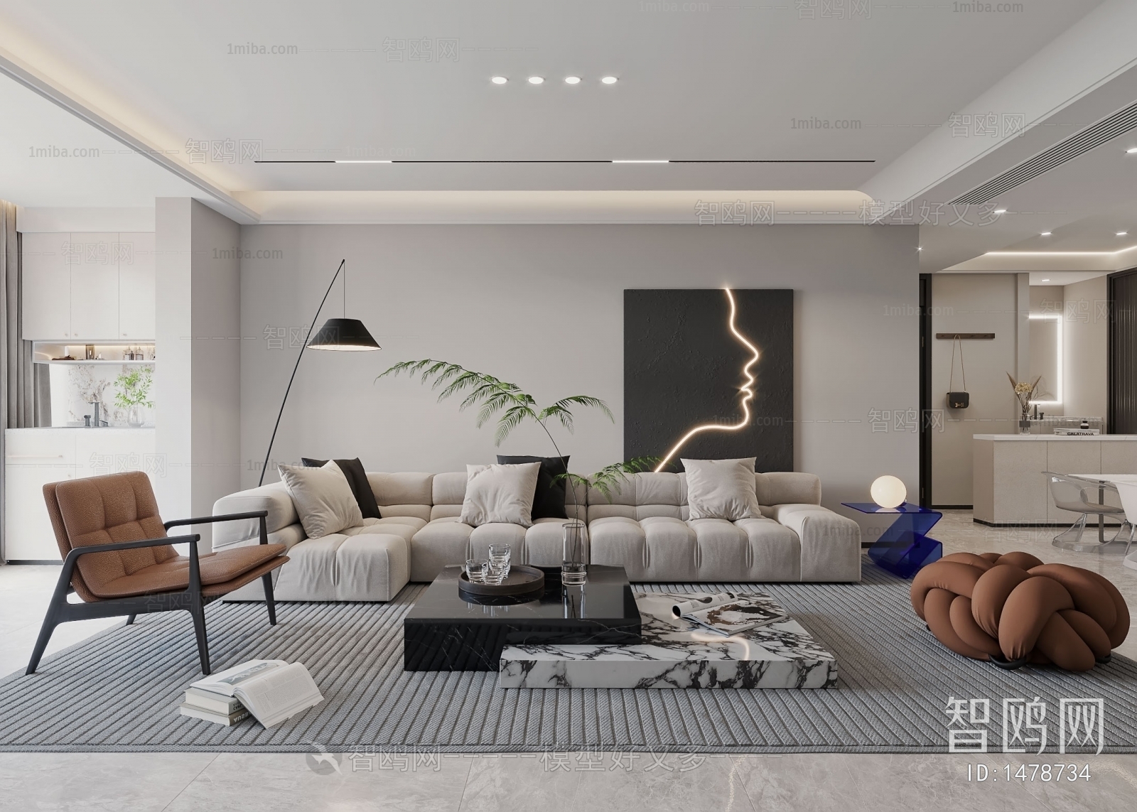 Modern A Living Room