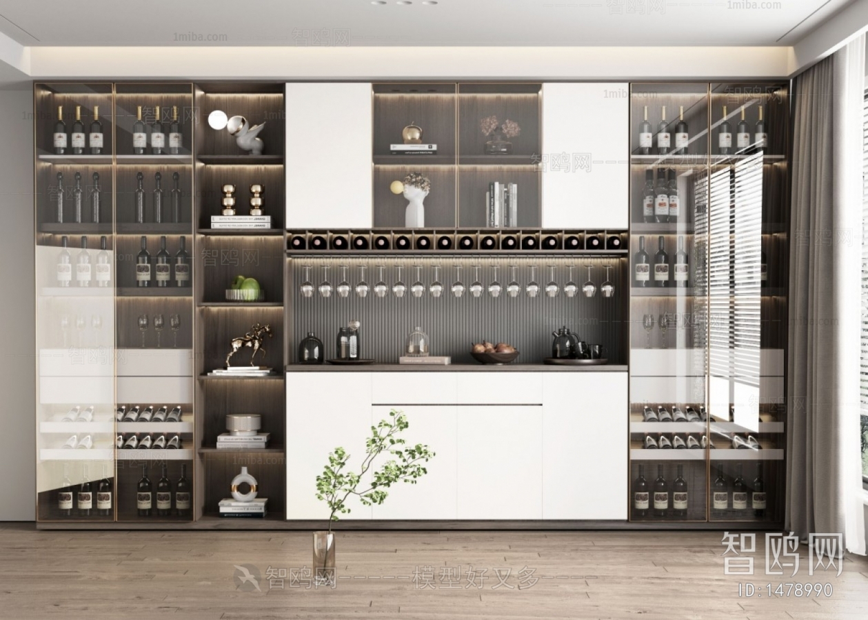 Modern Wine Cabinet