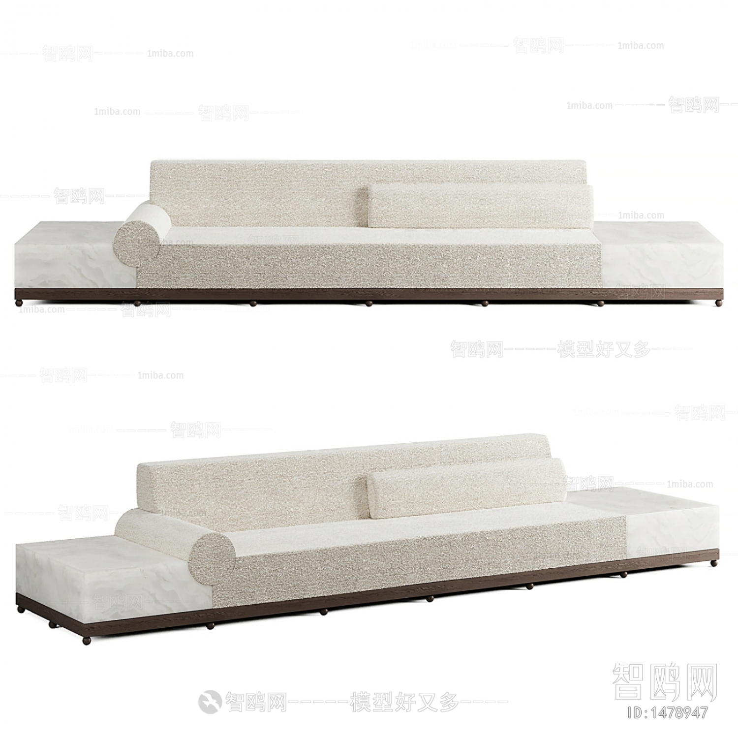 Modern Multi Person Sofa