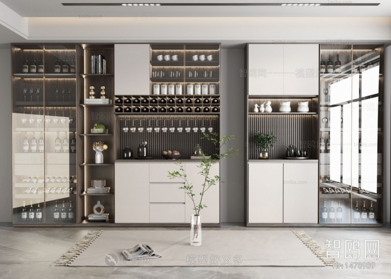 Modern Wine Cabinet