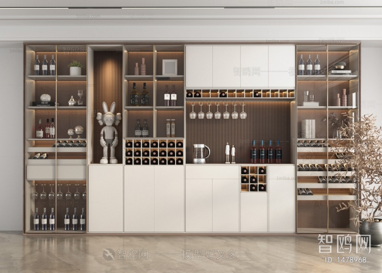 Modern Wine Cabinet