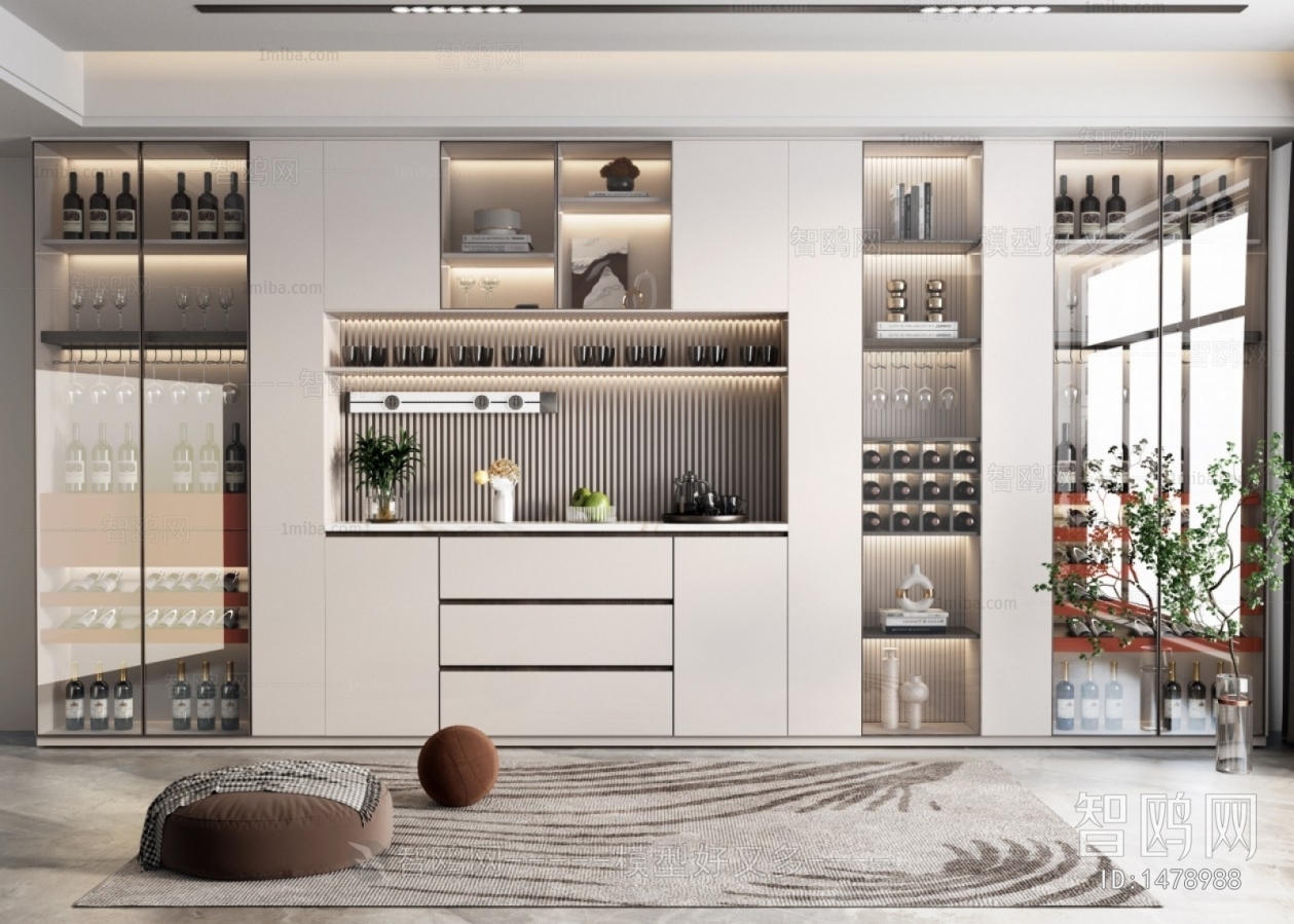 Modern Wine Cabinet