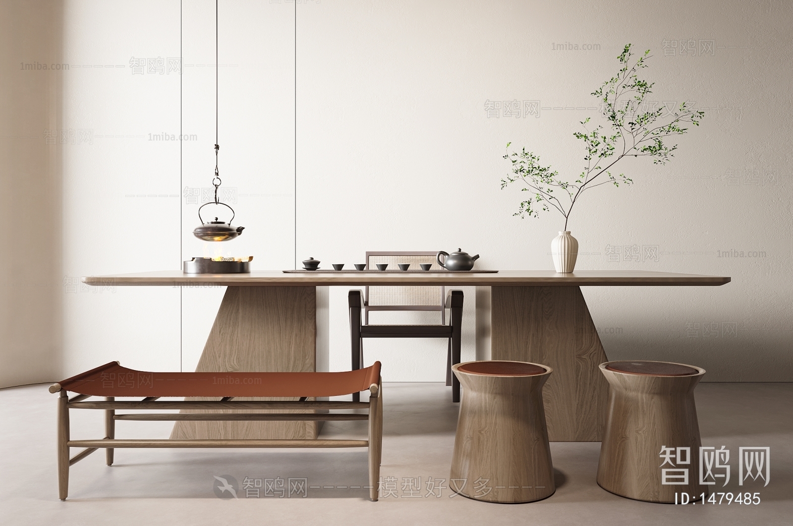 Modern New Chinese Style Tea Tables And Chairs