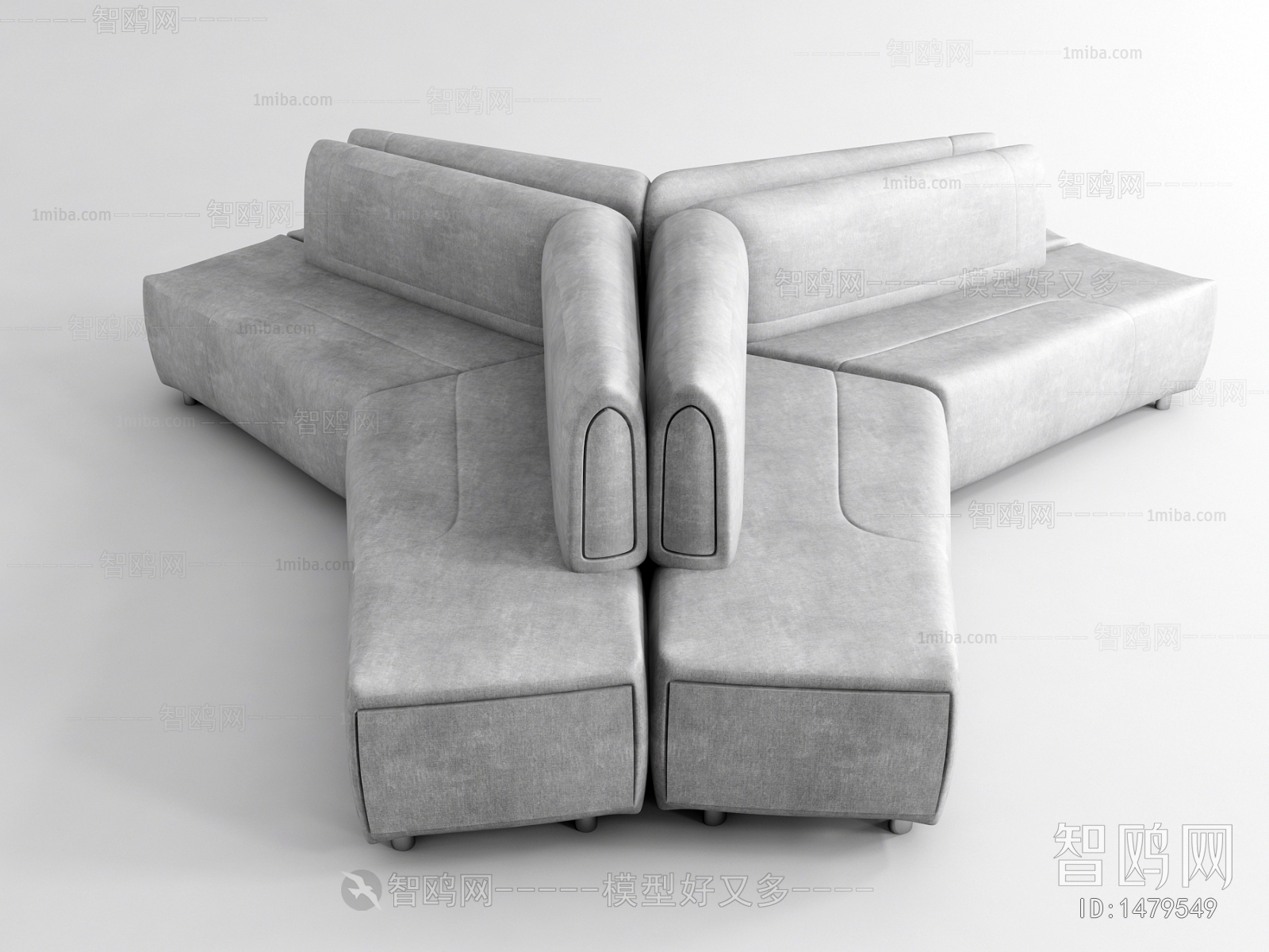 Modern Multi Person Sofa