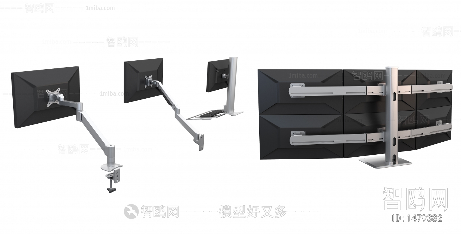 现代电视显示器支架